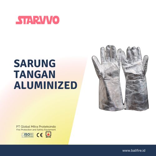 sarung tangan pemadam kebakaran aluminized