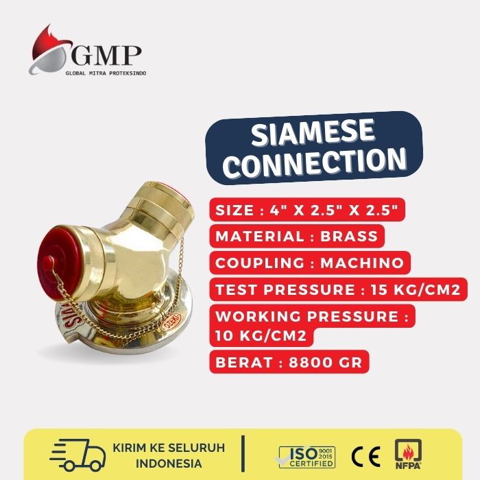 kegunaan siamese connection pada fire hydrant system