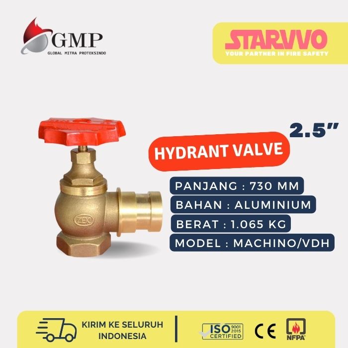 spesifikasi hydrant valve 2.5 inch